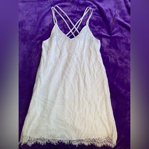 Miami - M Lace Spaghetti Strap Mini Dress